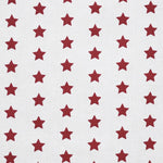 Cotton Fabric Red Stars - Ribes y Casals