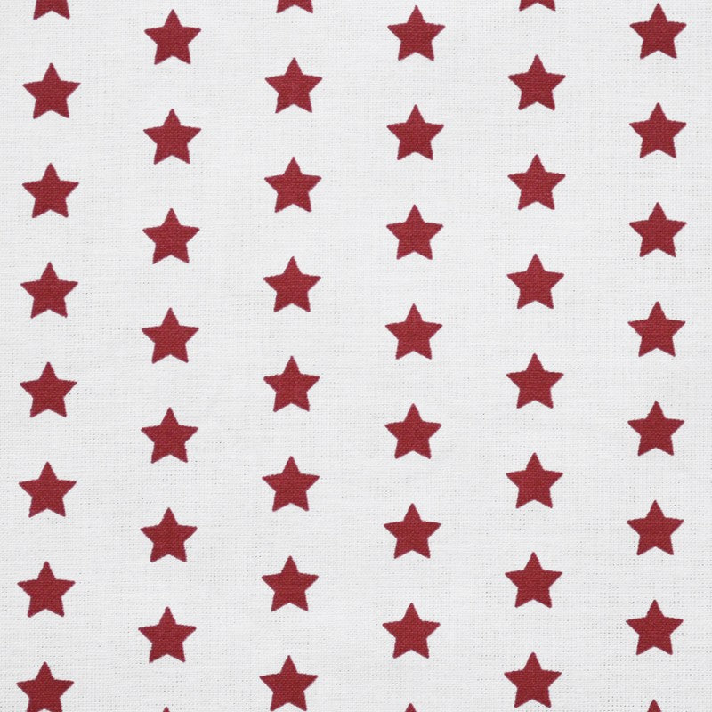 Cotton Fabric Red Stars - Ribes y Casals