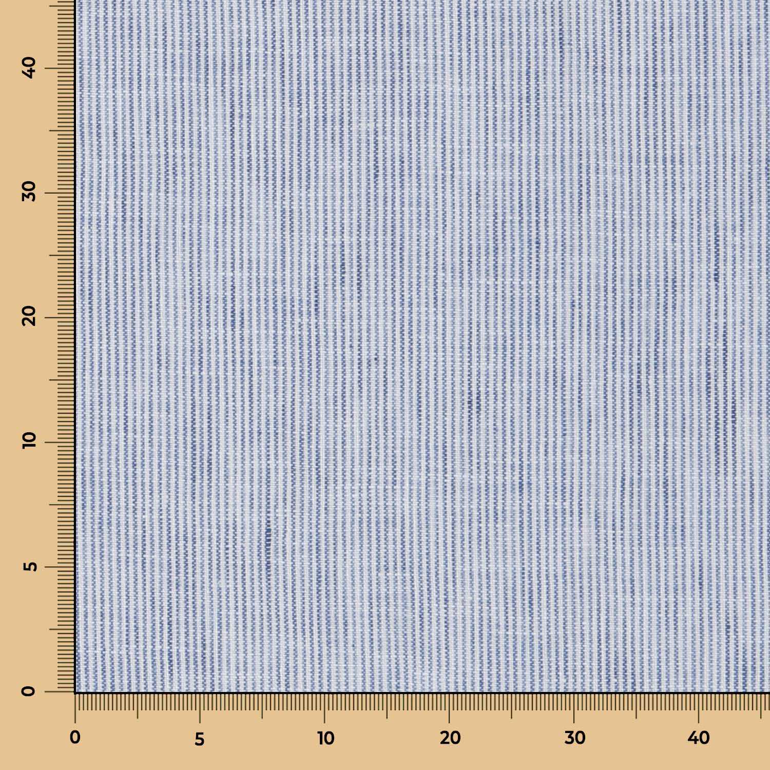 Blue Milleraies Linen Fabric - Ribes y Casals