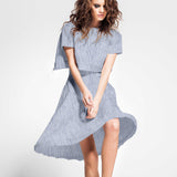 Blue Milleraies Linen Fabric - Ribes y Casals