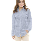 Blue Milleraies Linen Fabric - Ribes y Casals