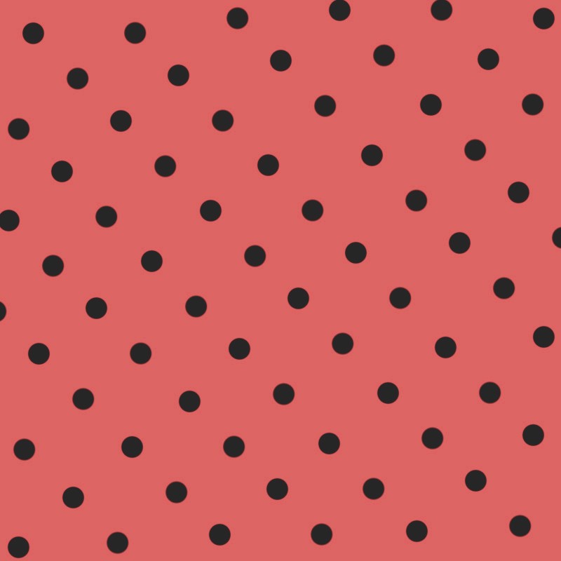 Polka Dots Satin Orange - Ribes y Casals