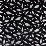 Fur Fabric Feathers Silver - Ribes y Casals