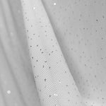 Glossy Tulle Fabric White - Ribes y Casals