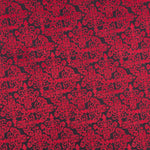 Stretch Denim Fabric Jacquard Red - Ribes y Casals