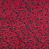 Stretch Denim Fabric Jacquard Red - Ribes y Casals