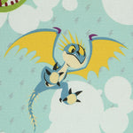 How to Train Your Dragon Fabric - Ribes y Casals