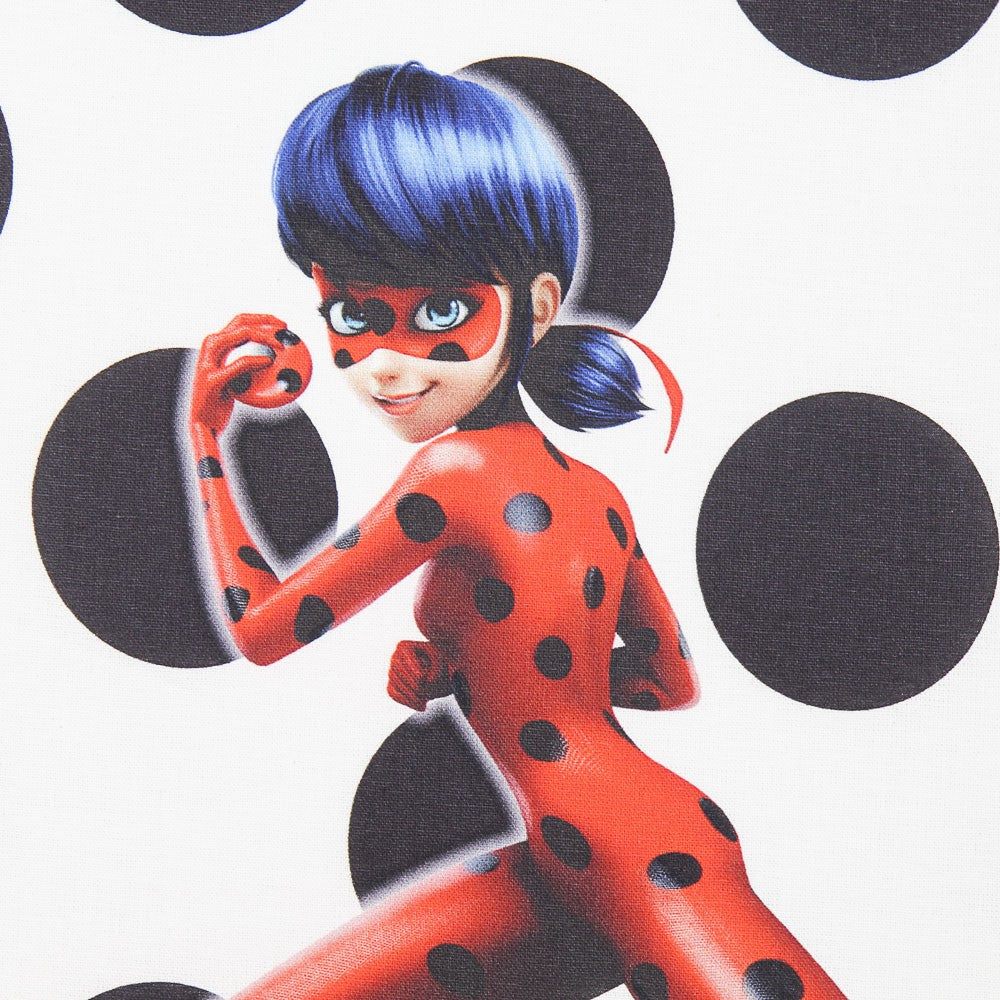 Lady Bug Ecru Fabric - Ribes y Casals