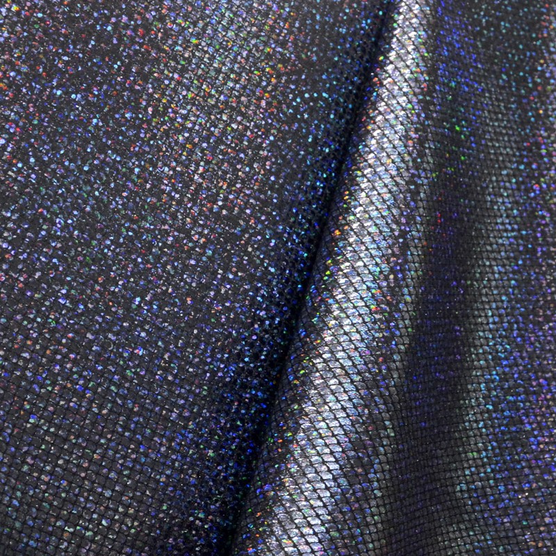 Elastic Fabric Black Hologram - Ribes y Casals