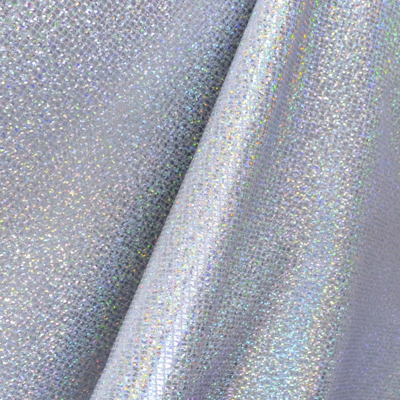 Elastic Fabric Silver Hologram - Ribes y Casals