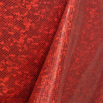 Elastic Fabric Red Hologram - Ribes y Casals
