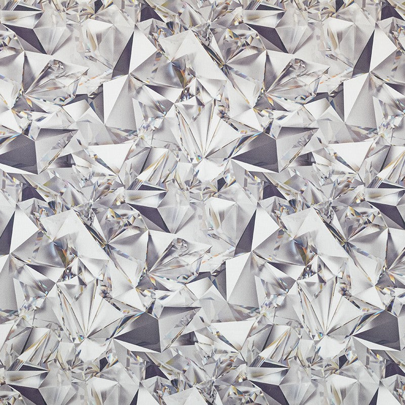 Cotton Printed Fabric Luxury Grey - Ribes y Casals