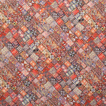 Red Patchwork Printed Cotton Fabric - Ribes y Casals
