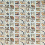 Cotton Printed Fabric Stamps Green - Ribes y Casals