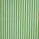 Printed Fabric Stripes Green Red - Ribes y Casals