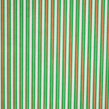 Printed Fabric Stripes Green Red - Ribes y Casals