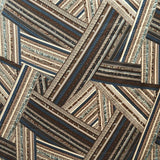 Matte Satin Indian Print Fabric Blue - Ribes y Casals