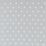 Fabric Stars 1cm Grey Background - Ribes y Casals