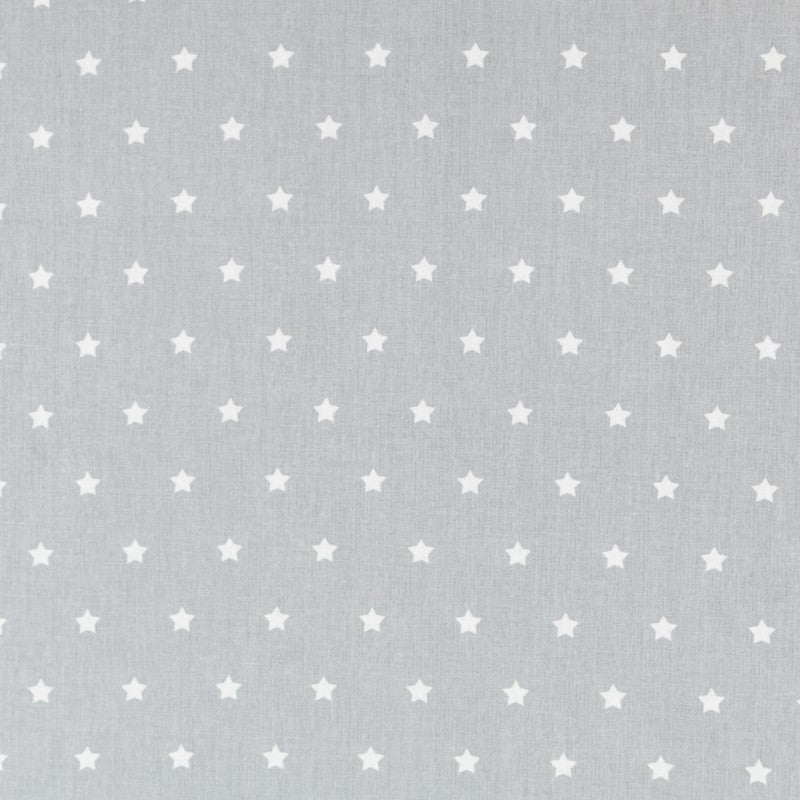 Fabric Stars 1cm Grey Background - Ribes y Casals