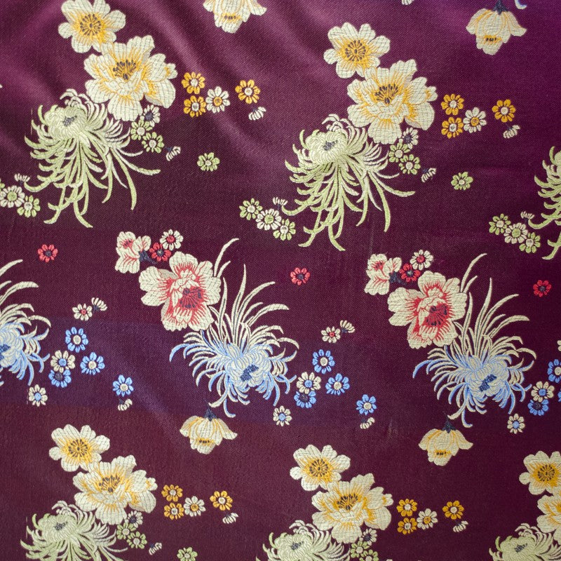 Fantasy Fabric Kimono Burgundy - Ribes y Casals