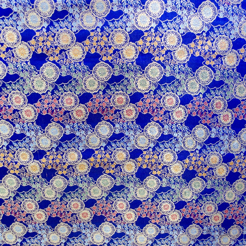 Fantasy Fabric Medals Electric Blue - Ribes y Casals