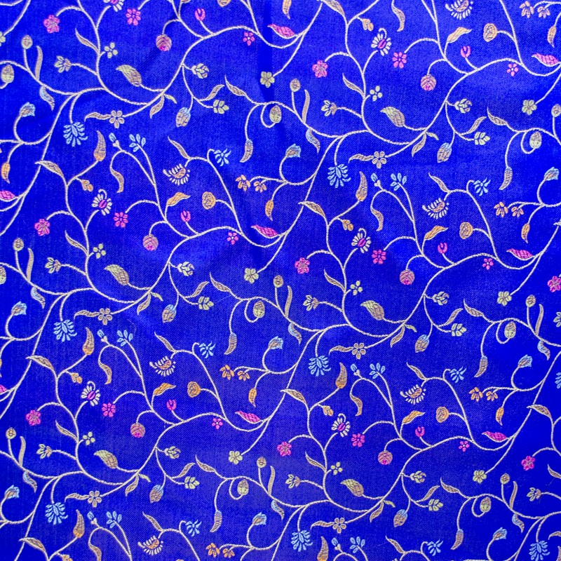 Fantasy Fabric Branches Electric Blue - Ribes y Casals