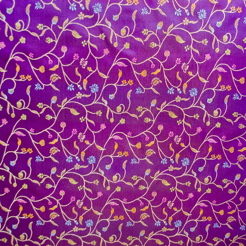 Fantasy Fabric Branches Purple - Ribes y Casals