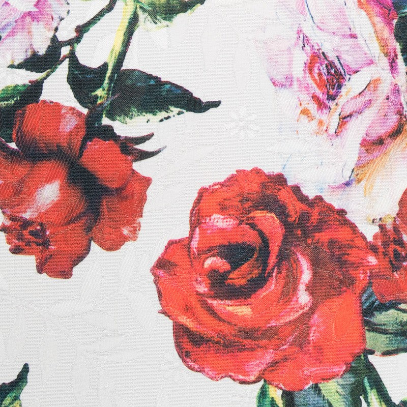 Flamenco Jacquard Otoman Ecru - Ribes y Casals