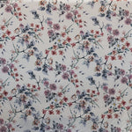 Fabric Flower Satiny Floral Powdery Pink - Ribes y Casals