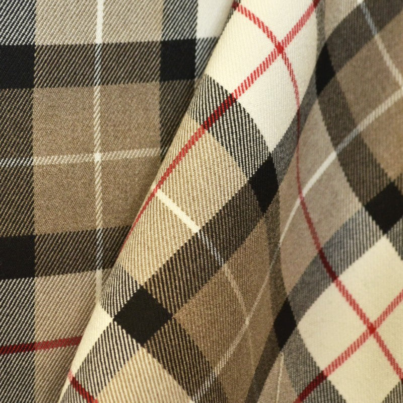 Flannel Scots Checks Beige - Ribes y Casals