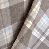 Flannel Checks Sky Blue Brown - Ribes y Casals