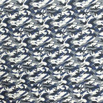 Tela Gabardina Elástica Militar Azul - Ribes y Casals
