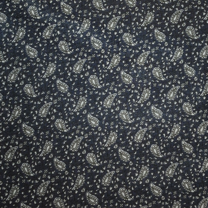 Gauze Cashmere Navy Blue - Ribes y Casals