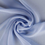 Light Blue Silk Chiffon Fabric - Ribes y Casals