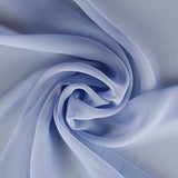 Light Blue Silk Chiffon Fabric - Ribes y Casals