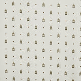 Chiffon Fabric Cage Print White - Ribes y Casals
