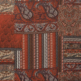 Chiffon Fabric Mosaic Print Red - Ribes y Casals