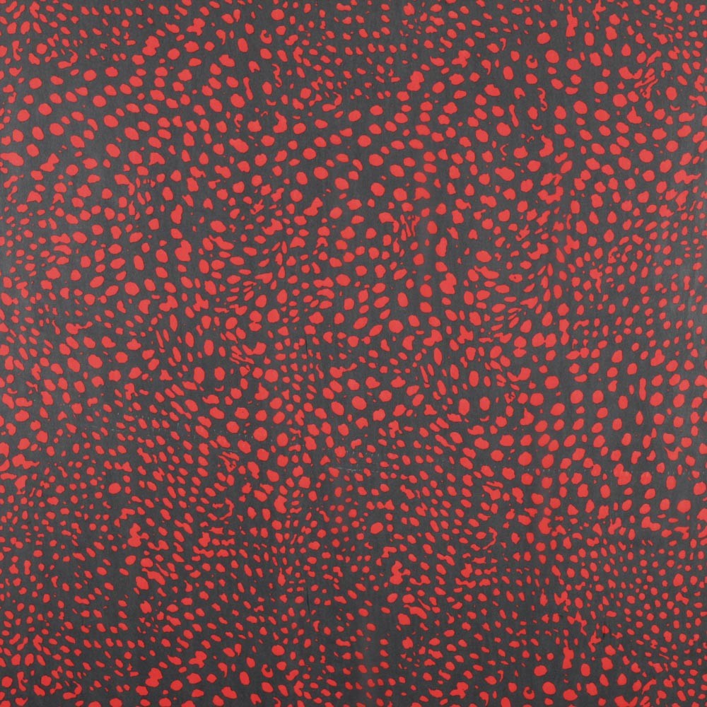 Red Leopard Chiffon - Ribes y Casals
