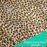 Muslin Leopard Beige - Ribes y Casals