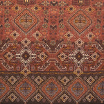 Georgette Fabric Ethnic Print Russet - Ribes y Casals