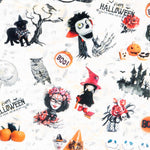 Fabric Spooky Halloween Cats - Ribes y Casals