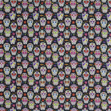 Kids Jersey Mexican Skulls Black - Ribes y Casals