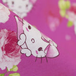 Kids Fabric Hello Kitty Fuchsia - Ribes y Casals