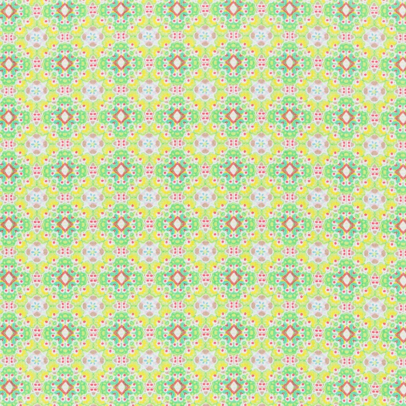Kids Fabric Psychedelic Green Pistachio - Ribes y Casals