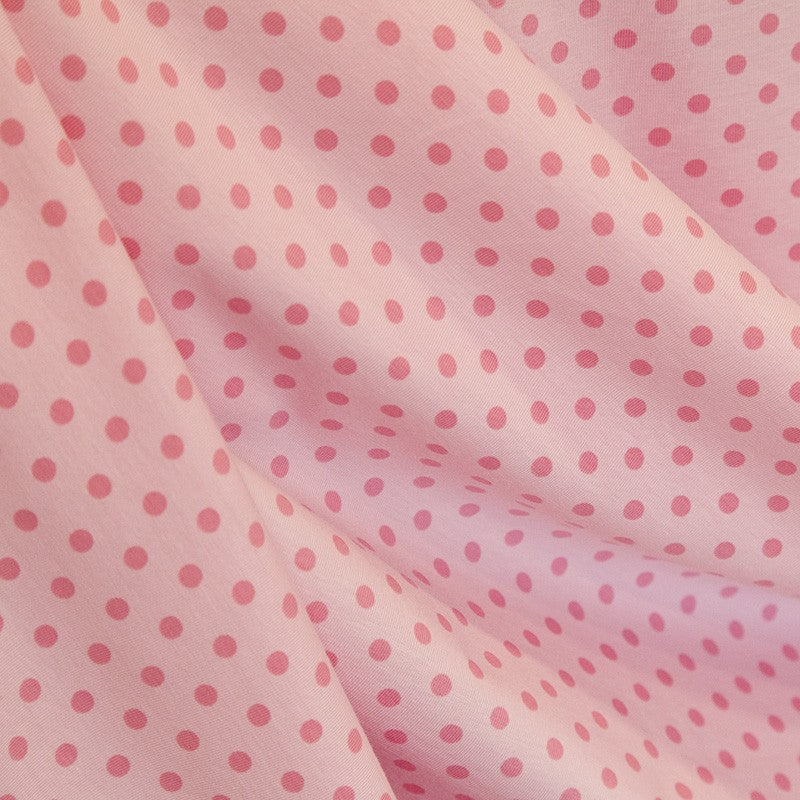 Jersey Kids Dots Baby Pink - Ribes y Casals