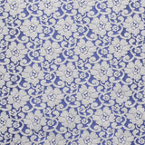 Tela Jacquard Encaje Azul - Ribes y Casals