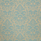 Jacquard Fabric Flowers Aqua - Ribes y Casals