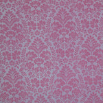 Jacquard Fabric Flower Pink - Ribes y Casals