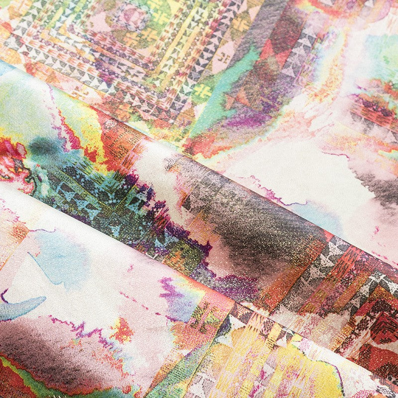 Lame Fabric Hindu Ecru - Ribes y Casals