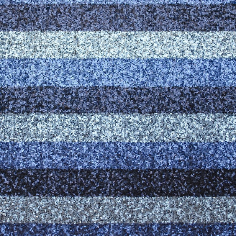 Fabric Sequins Gradient Navy Blue - Ribes y Casals